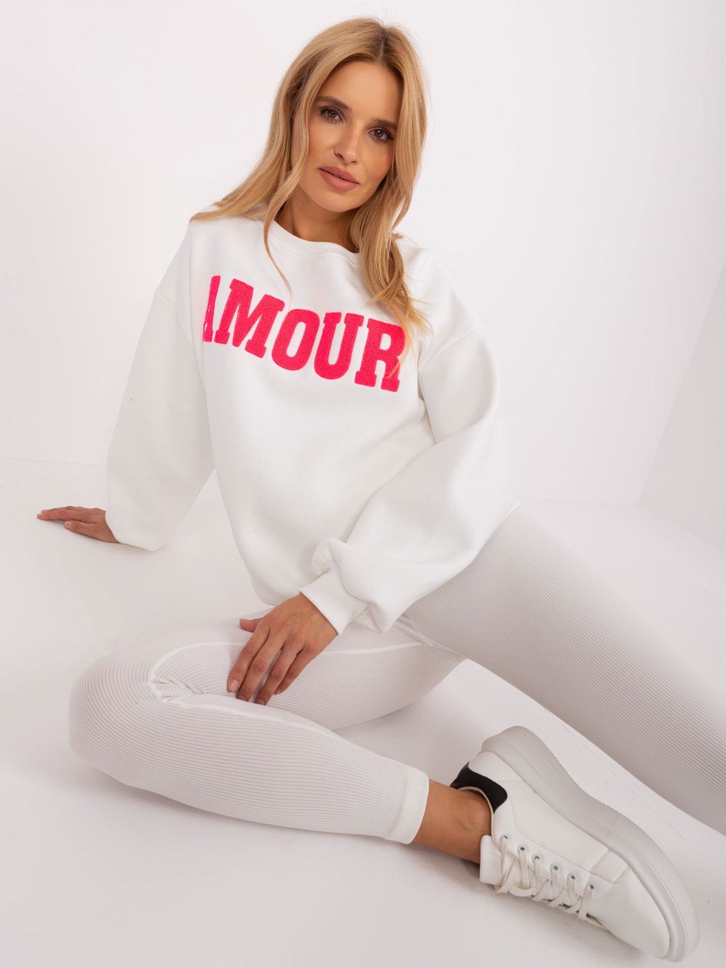 AMOUR WHITE džemperis