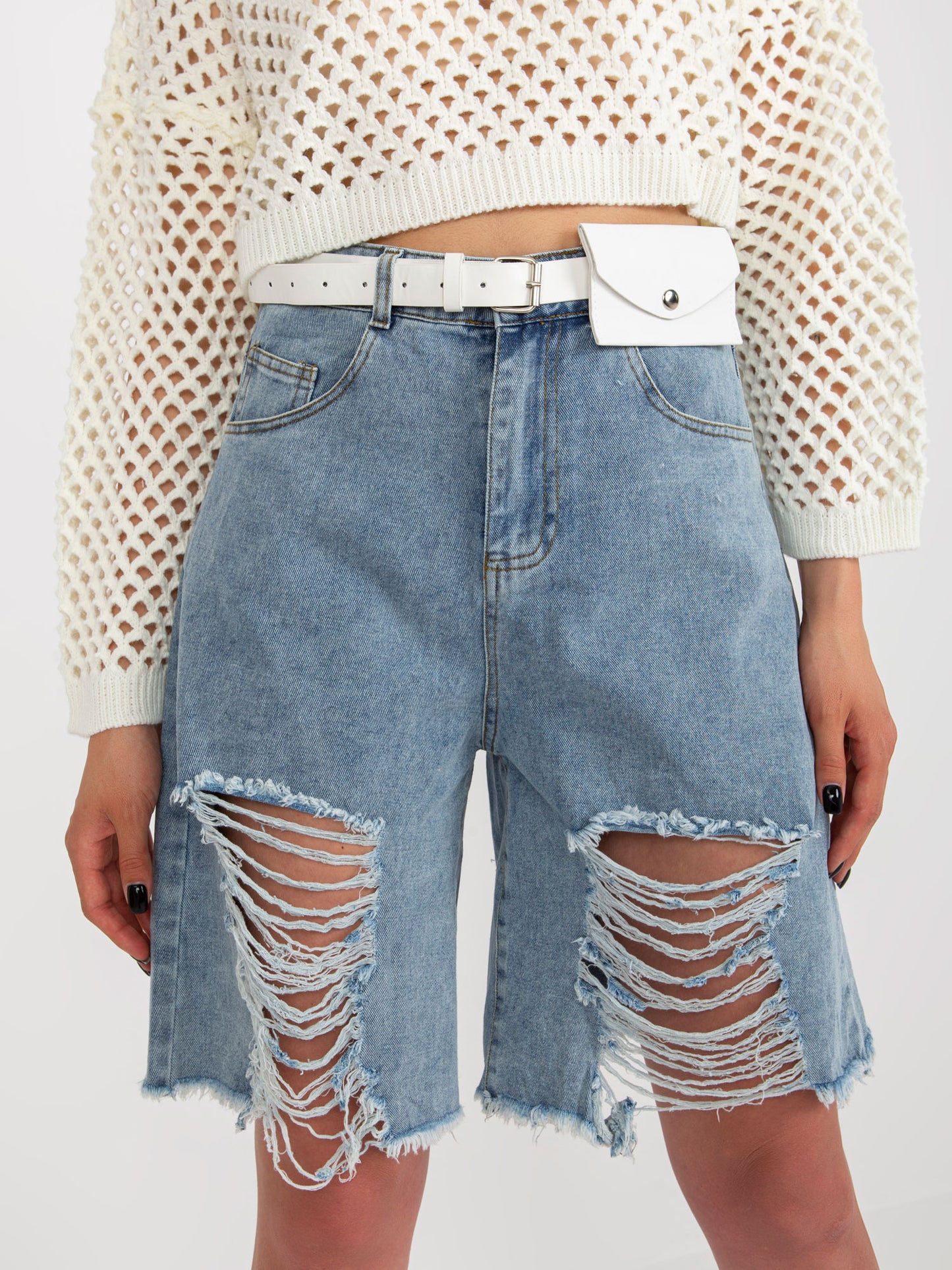 CRAZY denim shorts