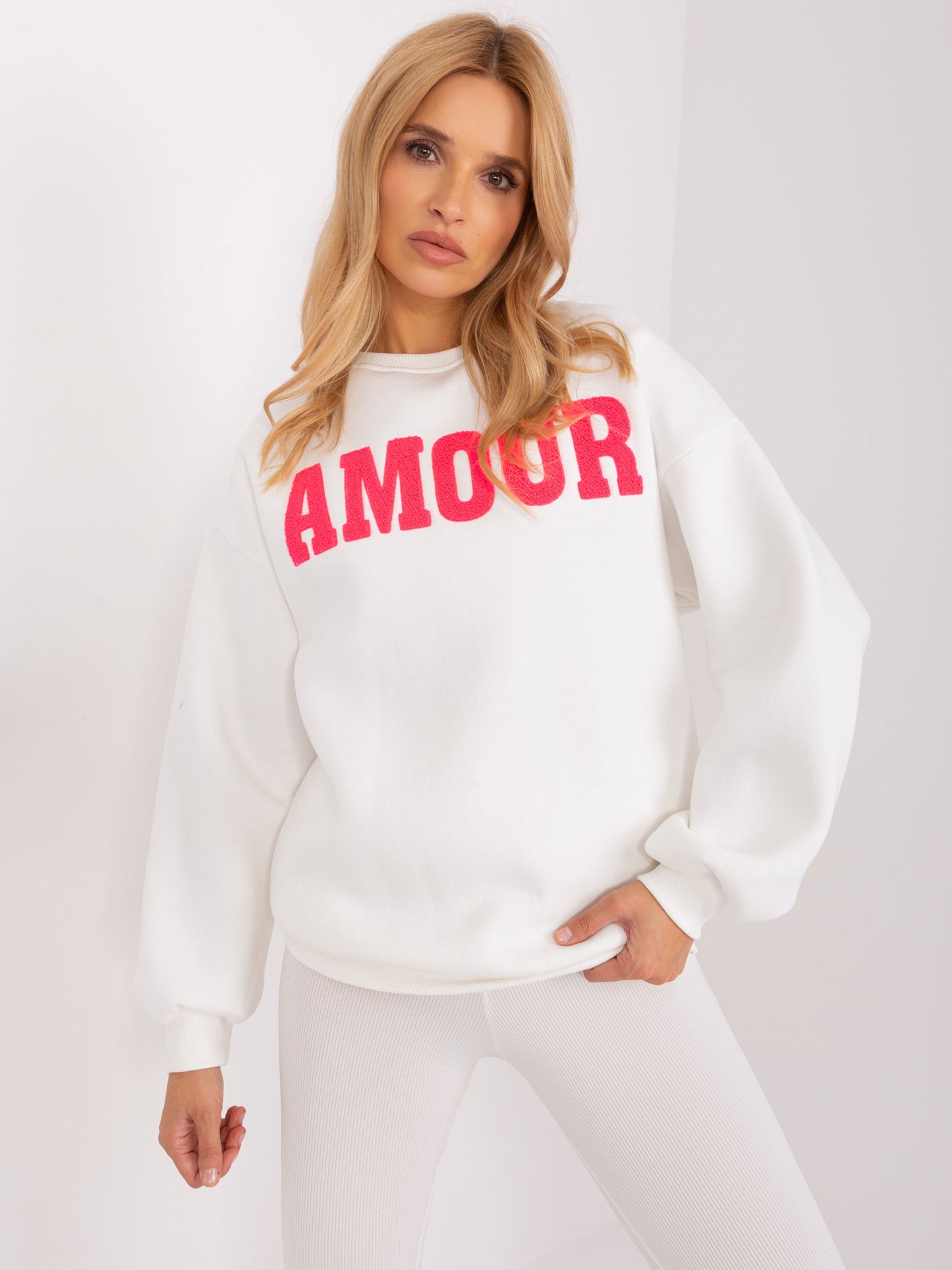AMOUR WHITE džemperis