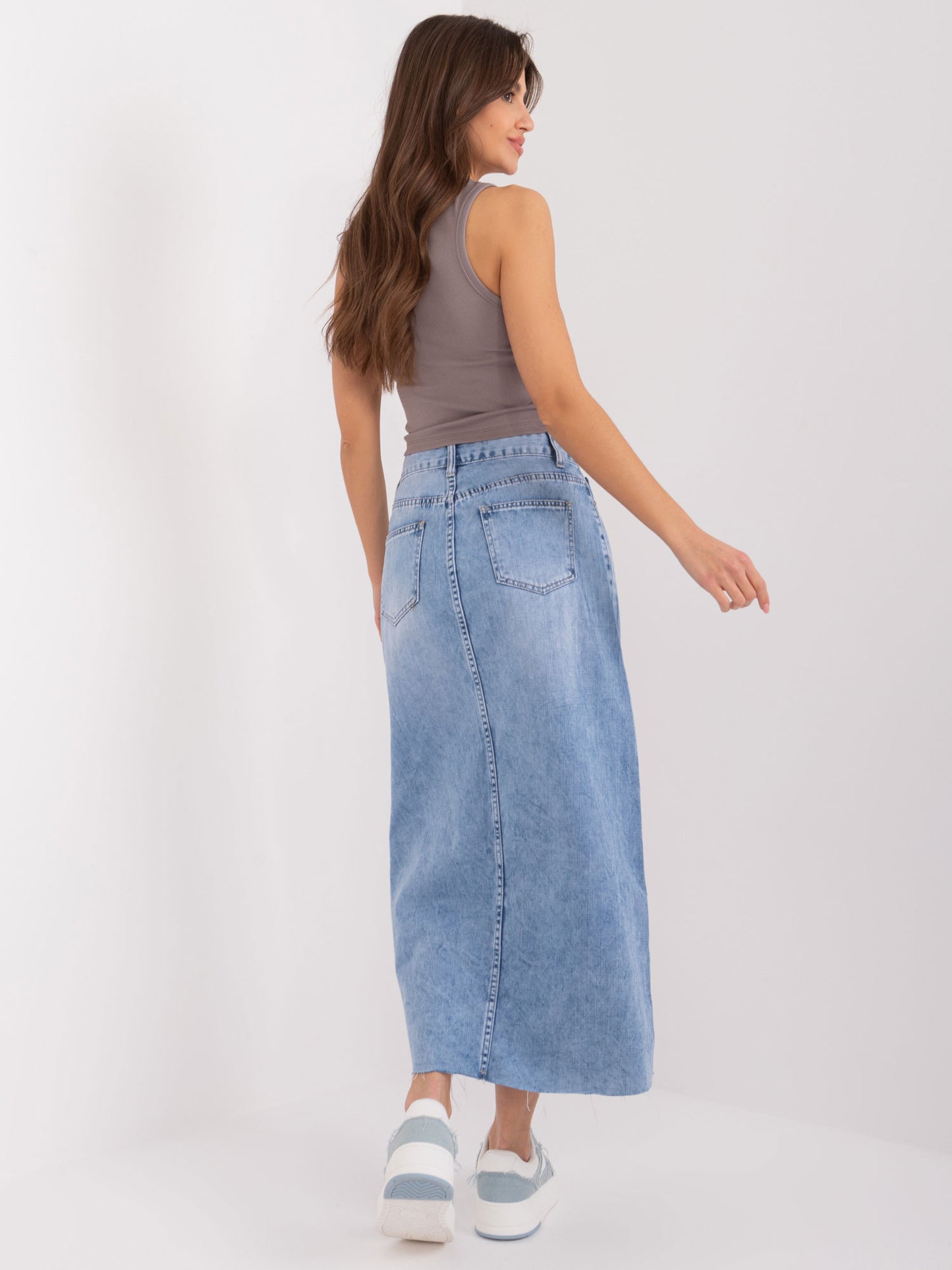 DENIM FLOWER sijonas