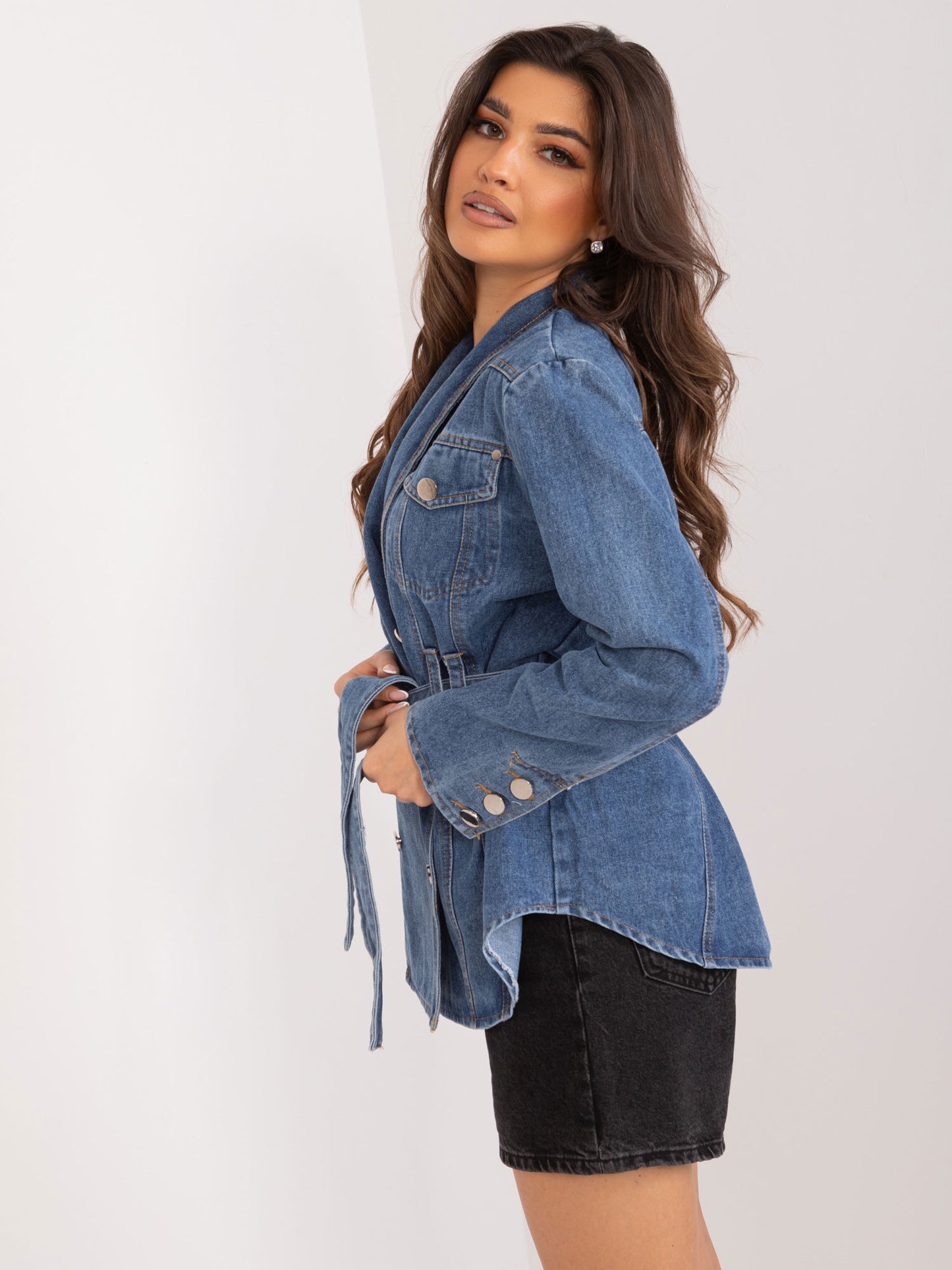 MILEY denim jacket.