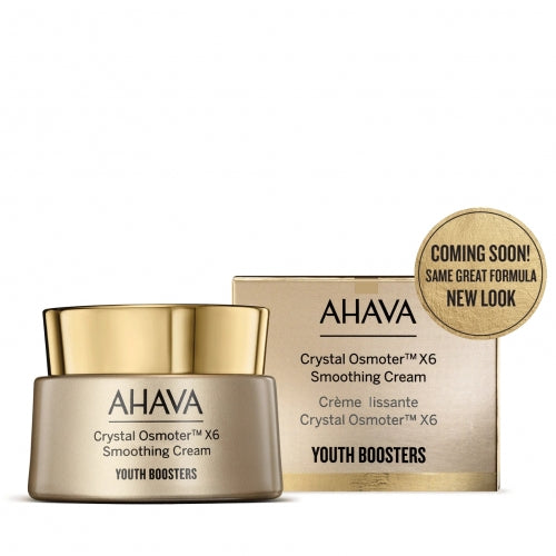 AHAVA YOUTH BOOSTERS CRYSTAL OSMOTER™ X6 odos tekstūrą gerinantis veido kremas 50 ml