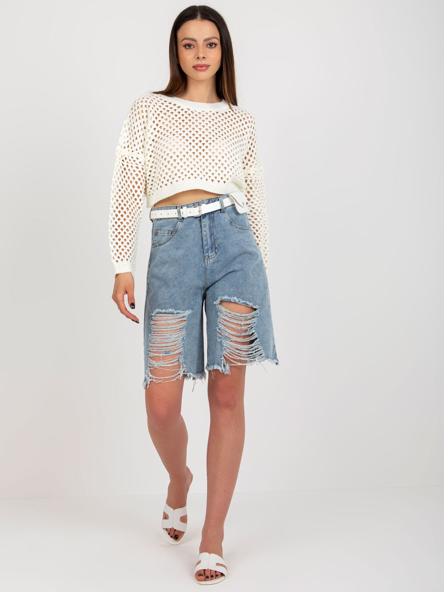 CRAZY denim shorts