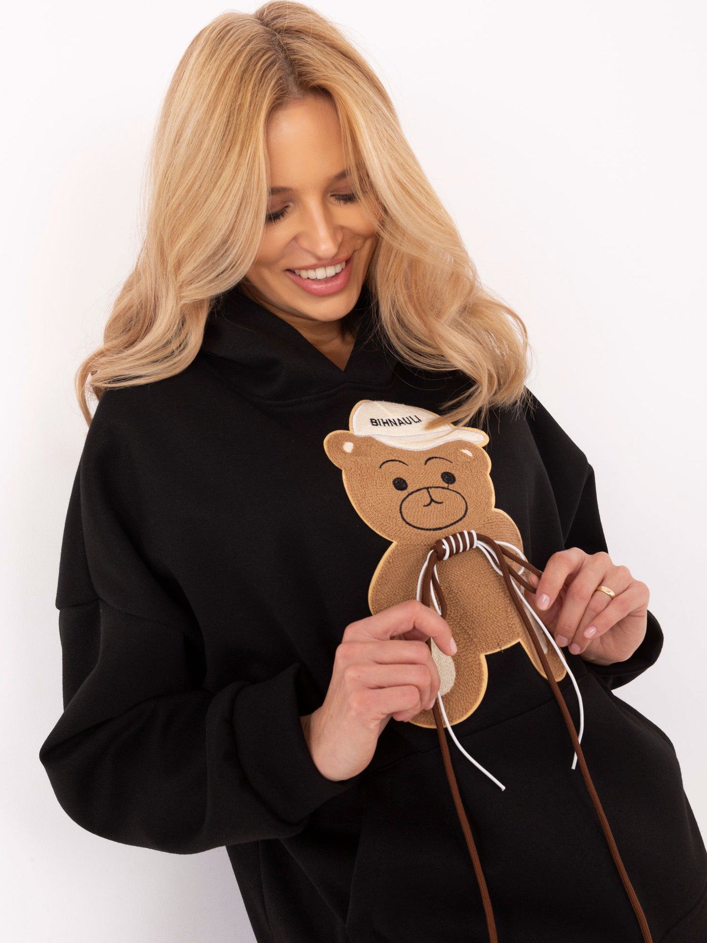 TEDDY BEAR BLACK sweater
