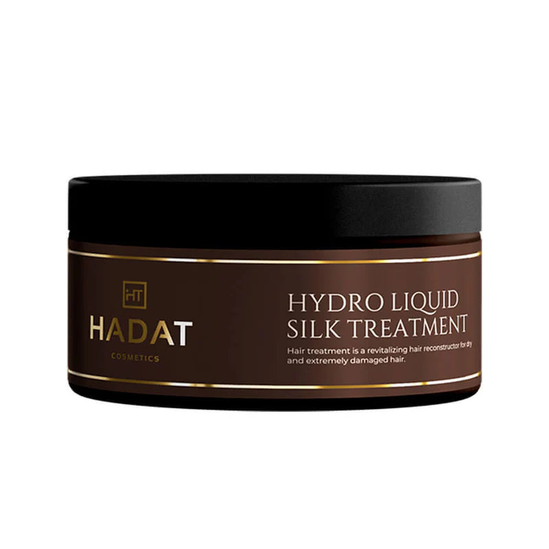 HADAT Hydro Liquid Silk Treatment Atkurianti kaukė sausiems ir itin pažeistiems plaukams 300 ml