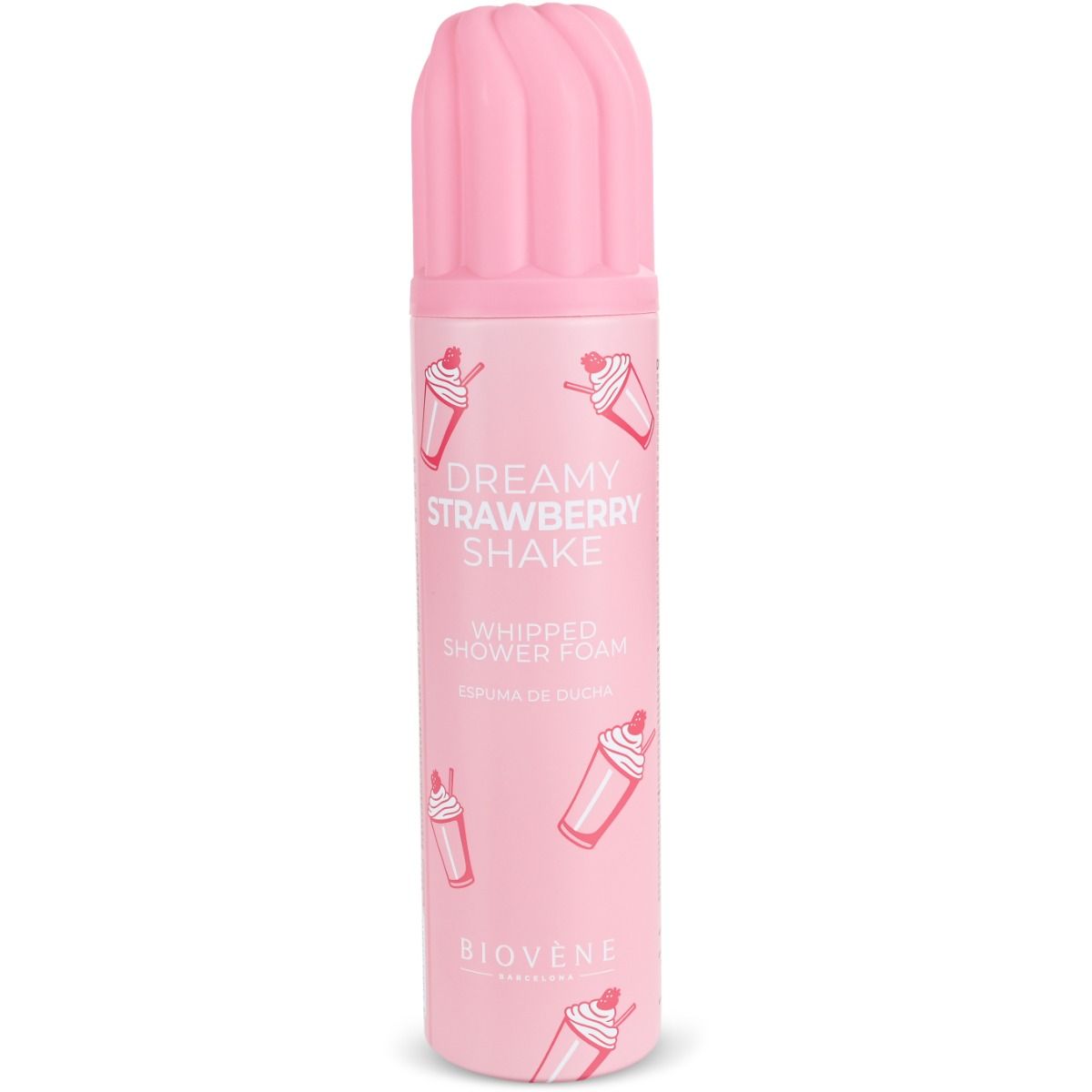 Biovene, Dreamy Straberry Shake, Hydrating, Shower Mousse, 250 ml