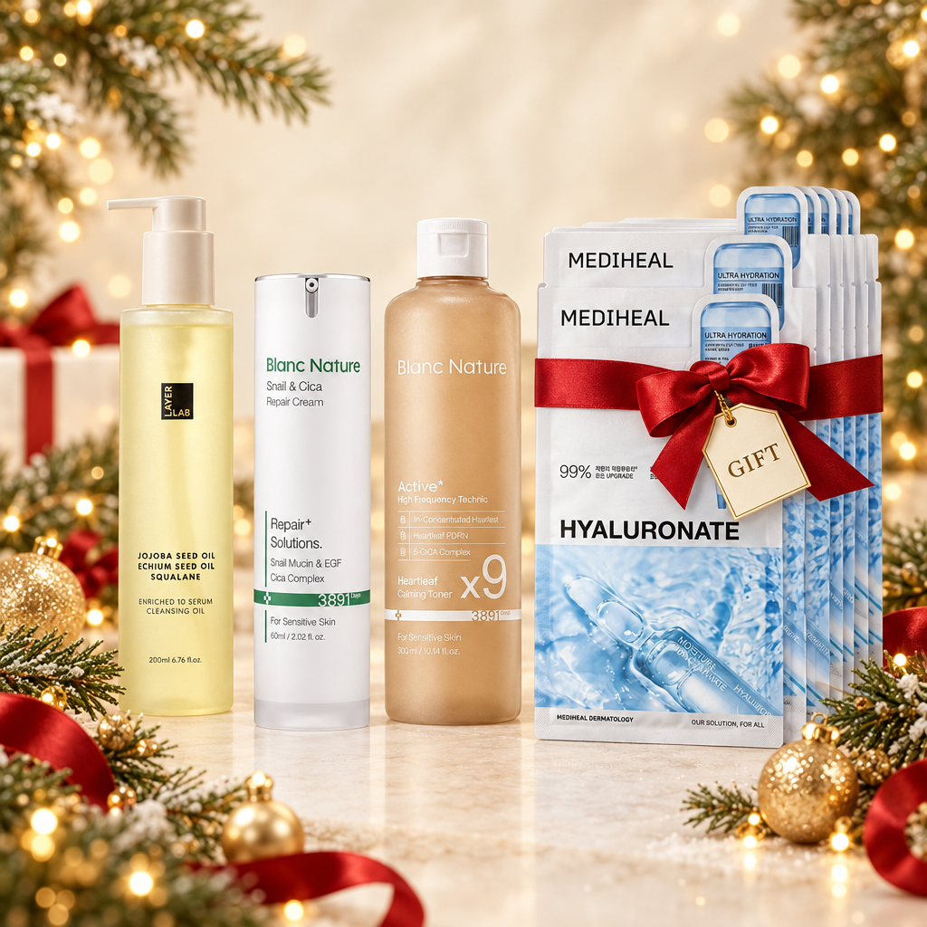 Christmas Korean Skincare Set + MEDIHEAL GIFT