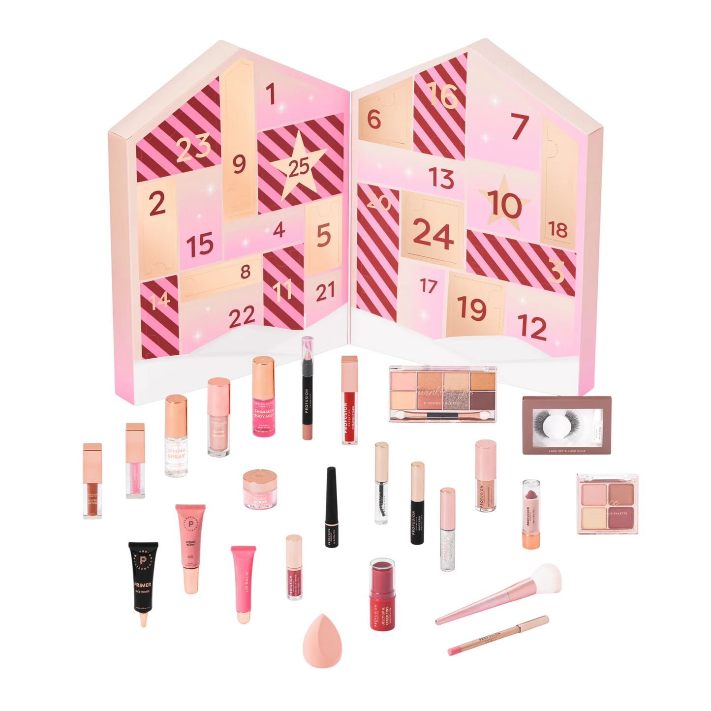 Profusion Cosmetics, Profusion, Makeup, Advent Calendar, 25 pcs