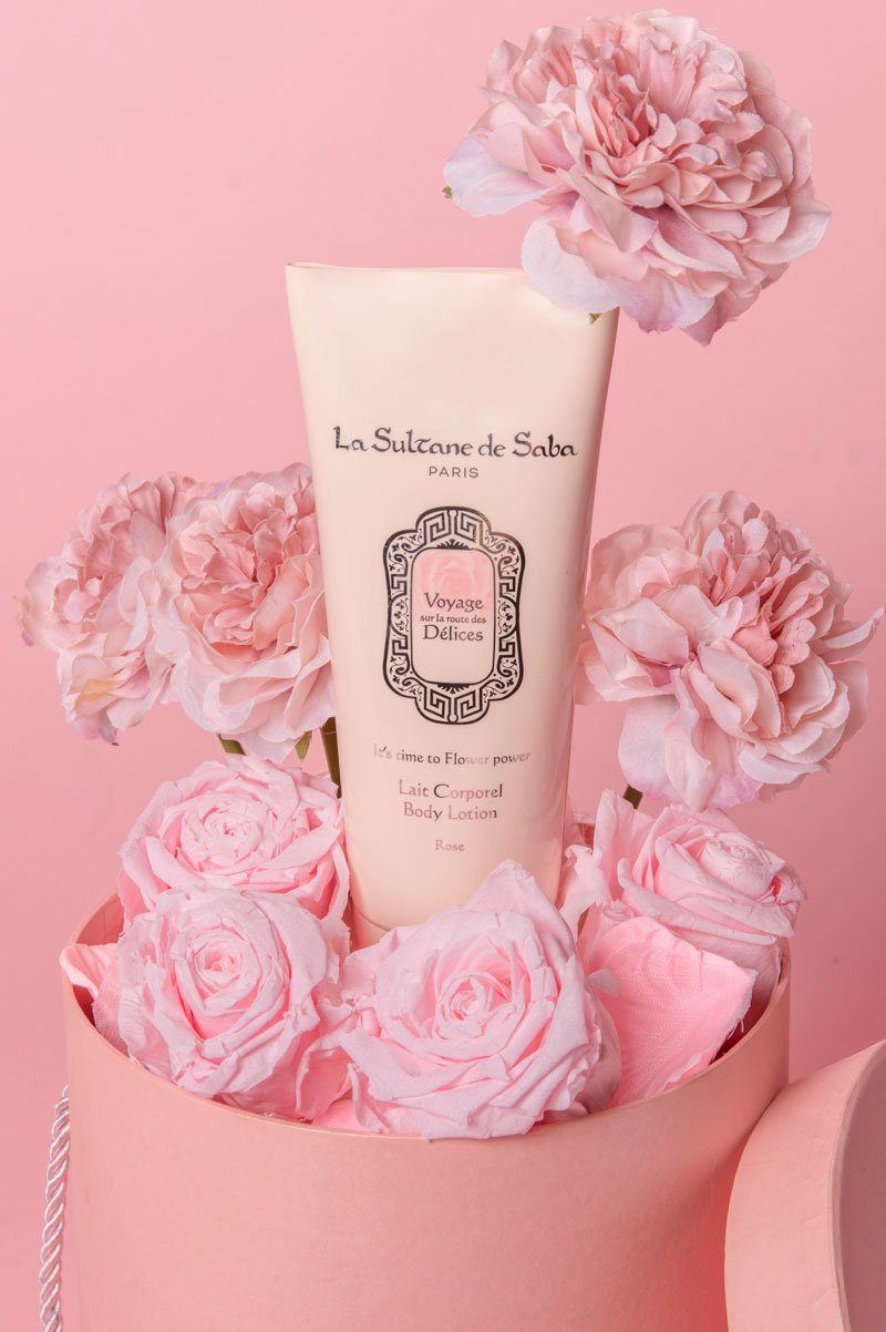 La Sultane de Saba kūno losjonas Rose body lotion –kūno losjonas su rožių ekstraktu, 200ml