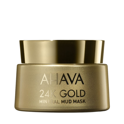 AHAVA 24k gold mineral mud mask, 50ml
