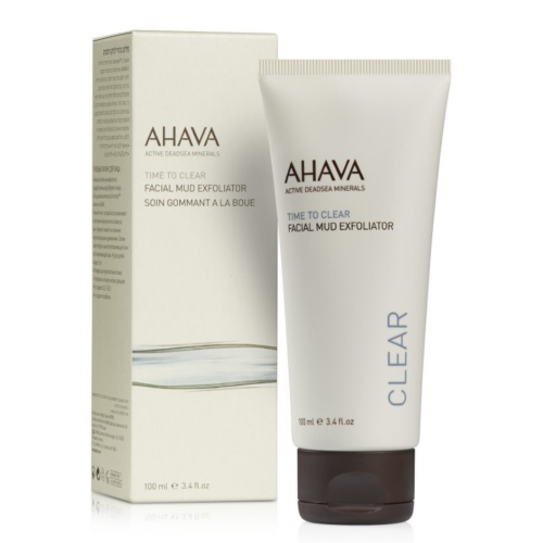 AHAVA TIME TO CLEAR mud scrub for the face, 100 ml