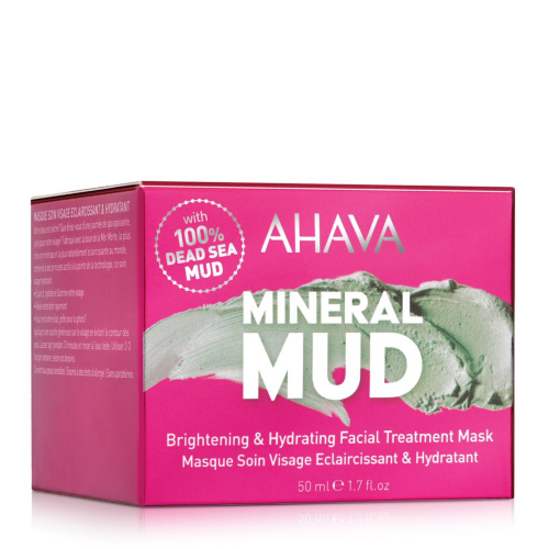 AHAVA MINERAL MUD lightening and moisturizing face mask, 50ml