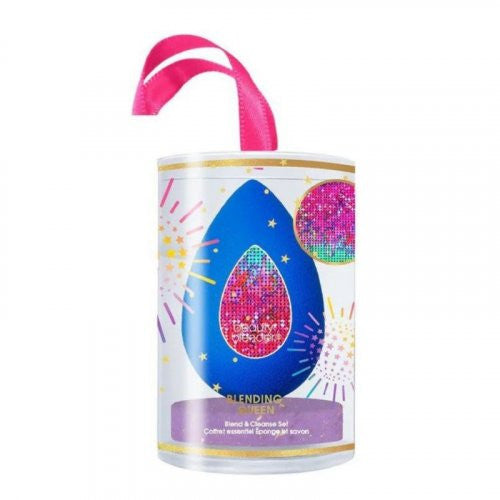 BeautyBlender Original Sponge and Solid Cleanser Kit makeup sponge + soap Blue