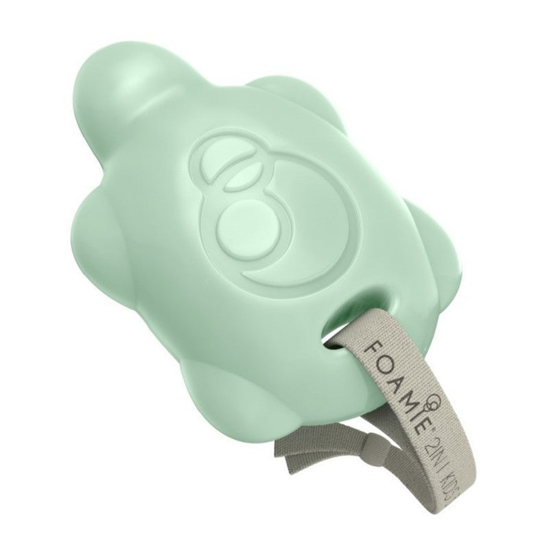 Foamie Kids 2 in 1 Shower Body Bar For Kids Turtelly Cool is suitable for skin and hair.