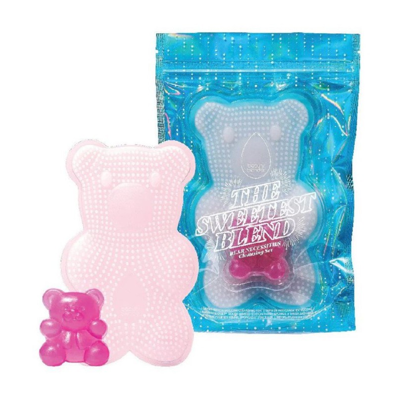 BeautyBlender Beary Flawless Blend & Cleanse Set makeup sponge set