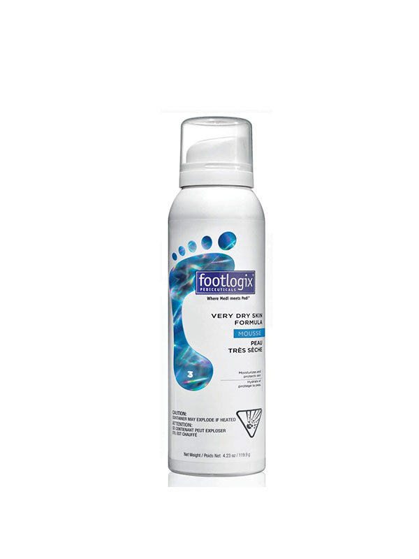 FOOTLOGIX VERY DRY SKIN FORMULA foam for very dry foot skin