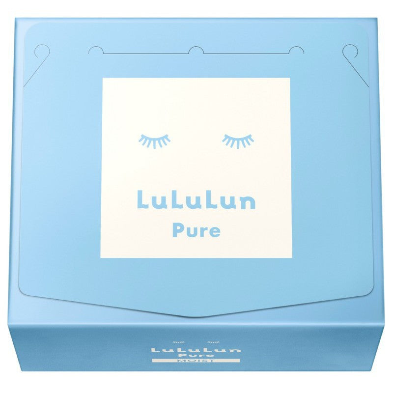 LuLuLun Pure Moist Mask 32 Pack set of intensely moisturizing disposable face masks, 32 pcs.