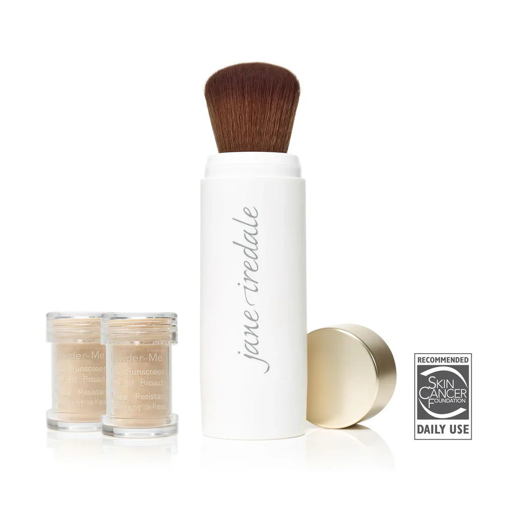 Jane Iredale Powder-Me Sausa apsauga nuo saulės SPF30