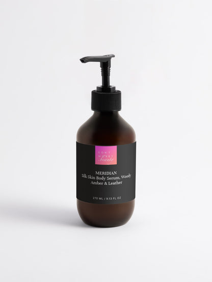 DWB giliai drėkinantis šilkinis kūno serumas MERIDIAN, 270ml