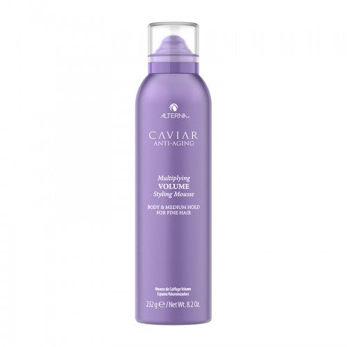 ALTERNA CAVIAR MULTIPLYING VOLUME STYLING MOUSSE apimties ir tankumo suteikiančios plaukų putos 232 g
