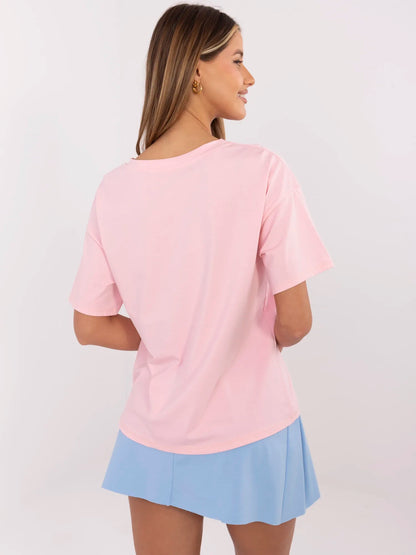 TRINITY BABY PINK marškinėliai