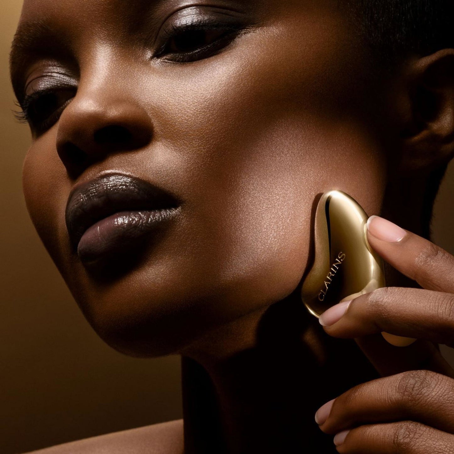 Clarins, Precious, Gold, Face Massage Stone
