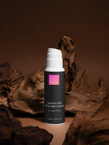 Don't Worry Beauty putojantis aliejinis prausiklis jautriai odai, 150 ml