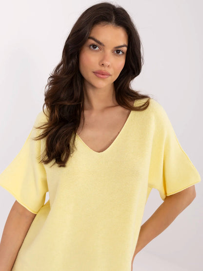 ELLEN YELLOW megztinis