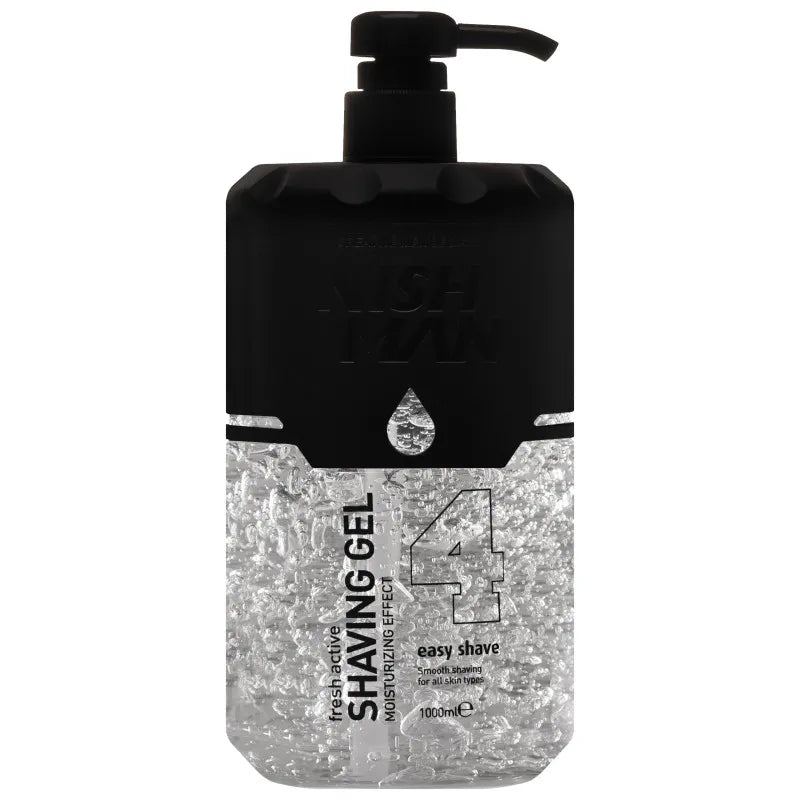 Nishman Shaving Gel 4 Fresh Active Easy Shave 1000ml