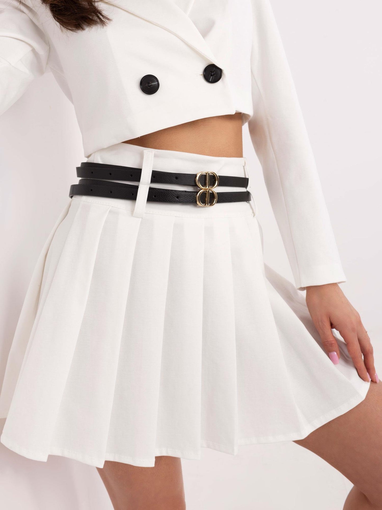 CLASSY WHITE sijonas