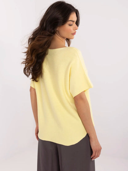 ELLEN YELLOW megztinis