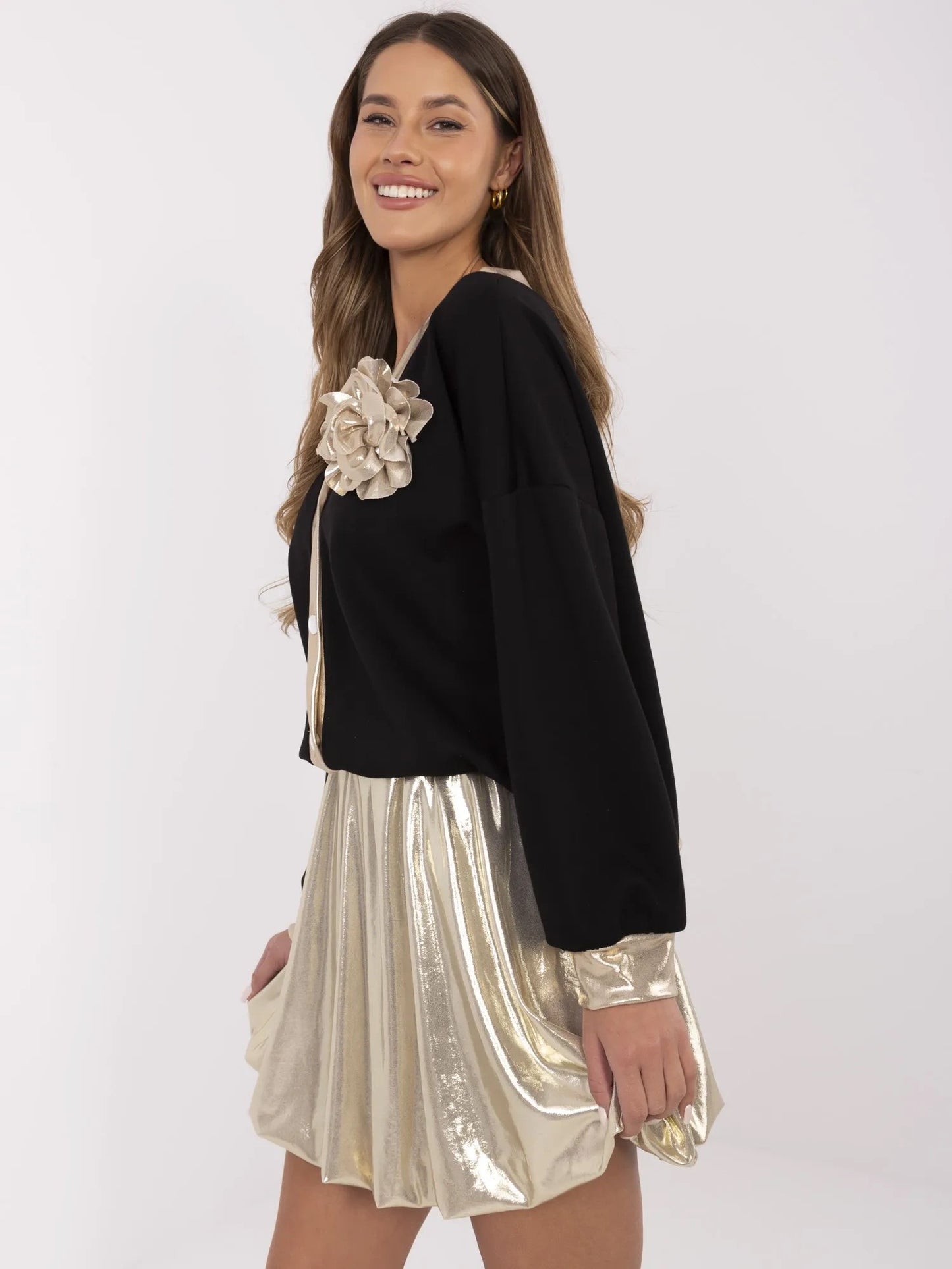 SHIMMER BLACK megztukas