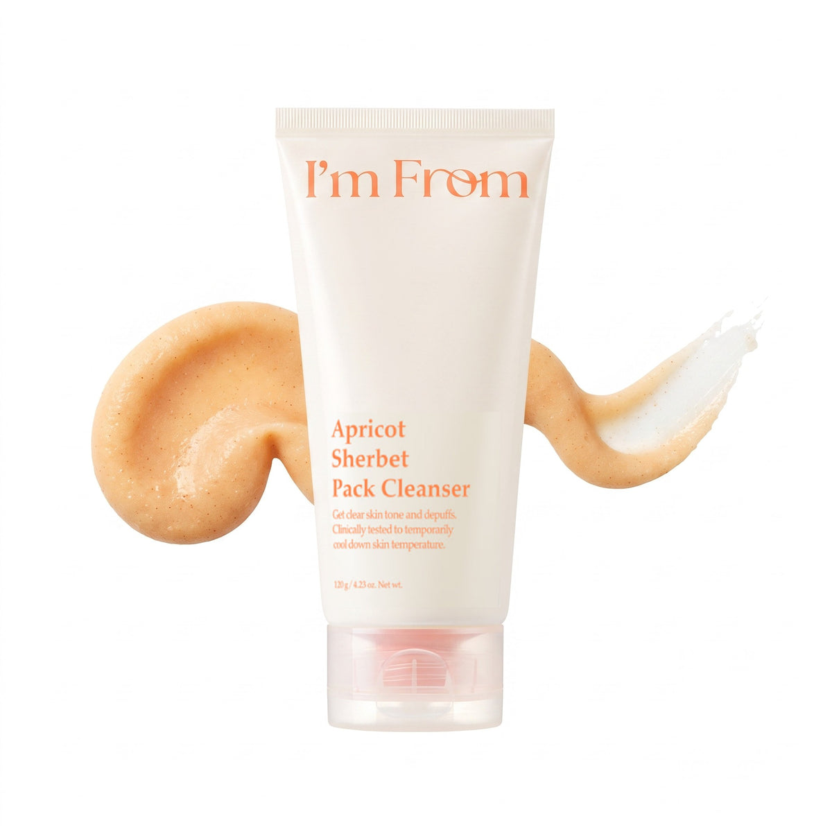 I'm From Apricot Sherbet Pack Cleanser 120g