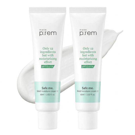 make p:rem Safe me. Relief Moisture Cream 12 60ml 2 pack