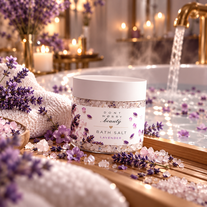 Magnesium Lavender Bath Salt, 500 g