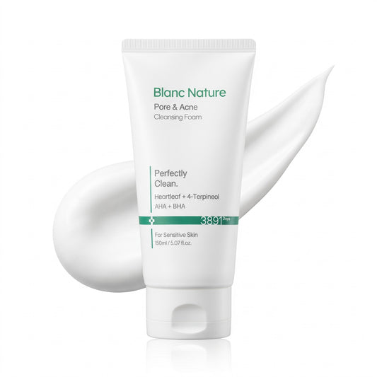 Blanc Nature Poer & Acne Cleansing Foam 150ml