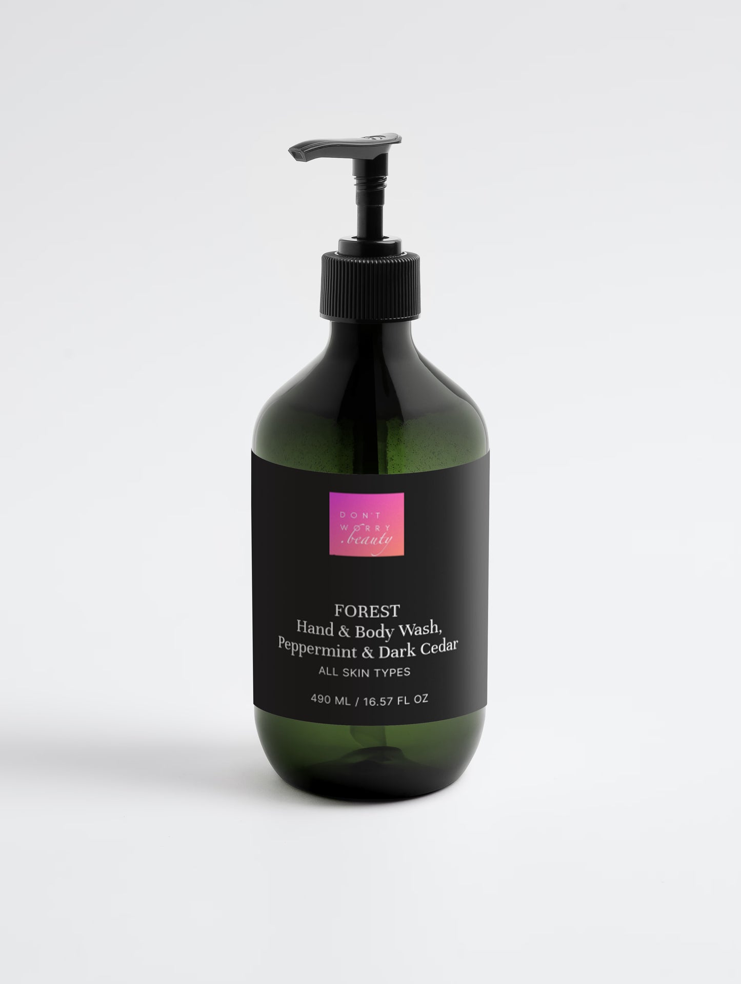 DWB mėtų ir kedro prausiklis FOREST, 490ml