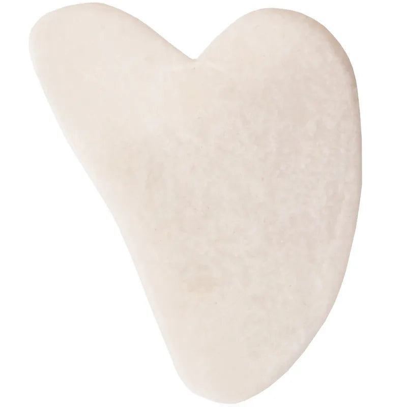 Auroros Sielos Gua Sha: Ritualinis Baltasis Jadeitas