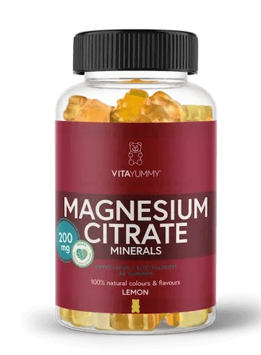 VitaYummy Magnesium Citrate Gummies – Citrinų skonio multivitaminai su magnio citratu