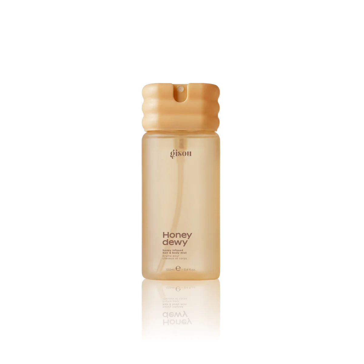 Gisou Honey Infused Hair & Body Mist Honey Dewy – drėkinanti plaukų ir kūno dulksna su medaus vandeniu