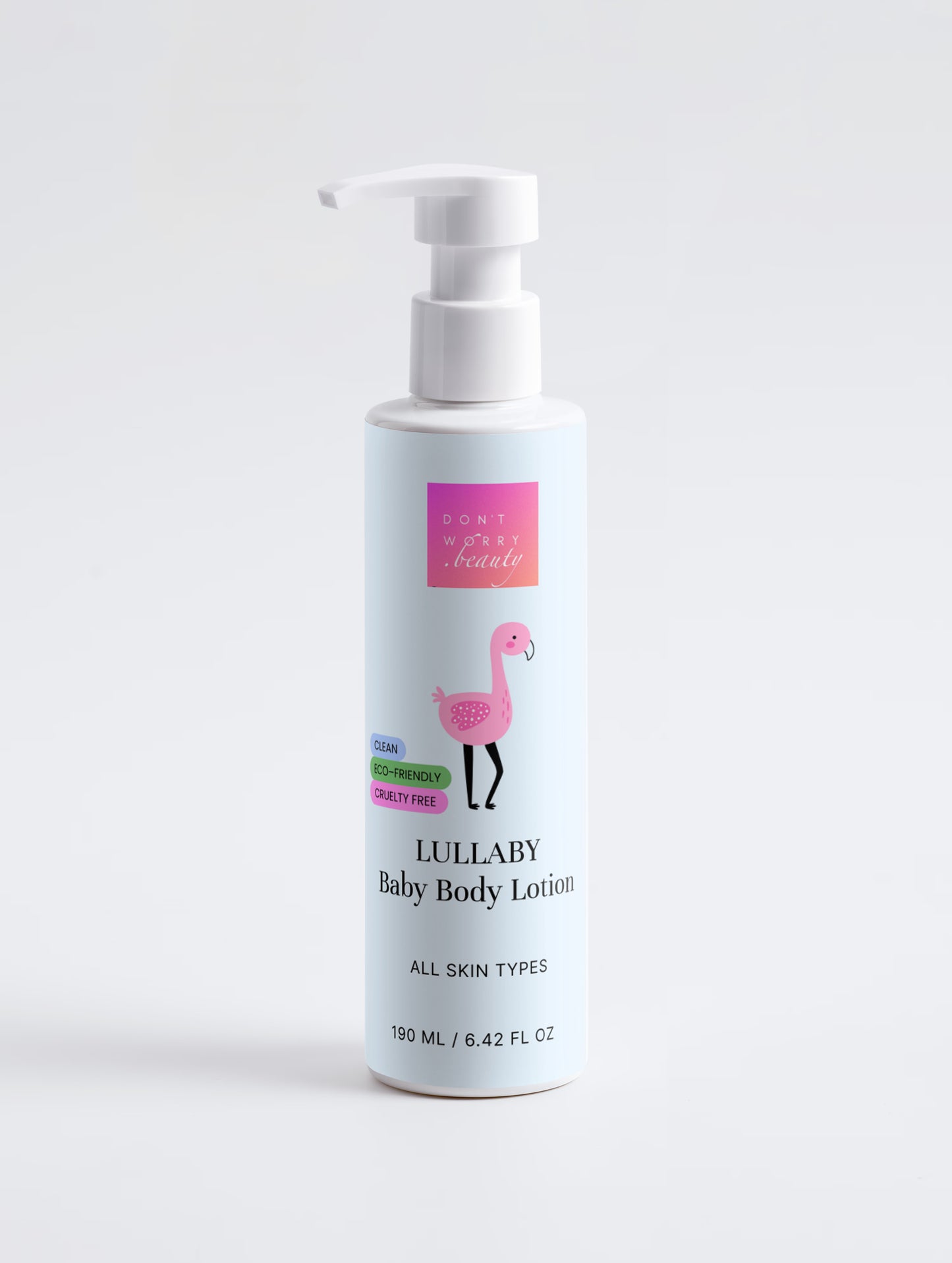DWB švelnus ekologiškas kūdikių kūno losjonas LULLABY, 190ml