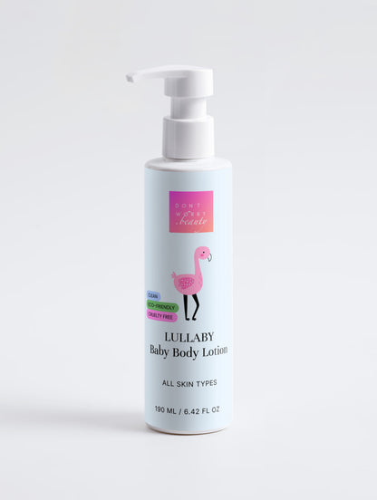 DWB švelnus ekologiškas kūdikių kūno losjonas LULLABY, 190ml