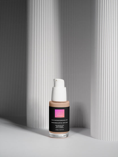 Don’t Worry Beauty apsauginis veido kremas nuo saulės su atspalviu SPF30, 30 ml
