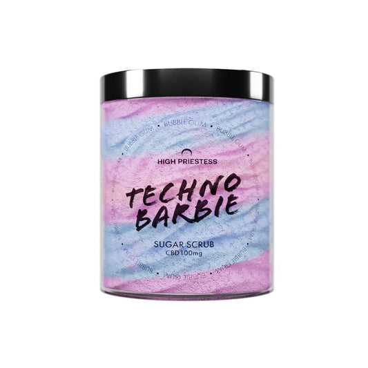 Cukraus kūno šveitiklis Techno Barbie 300g