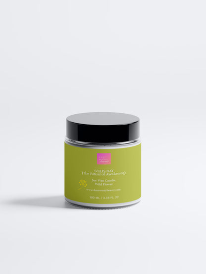 Soy Wax Candle, Wild Flower