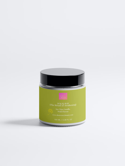 Soy Wax Candle, Wild Flower