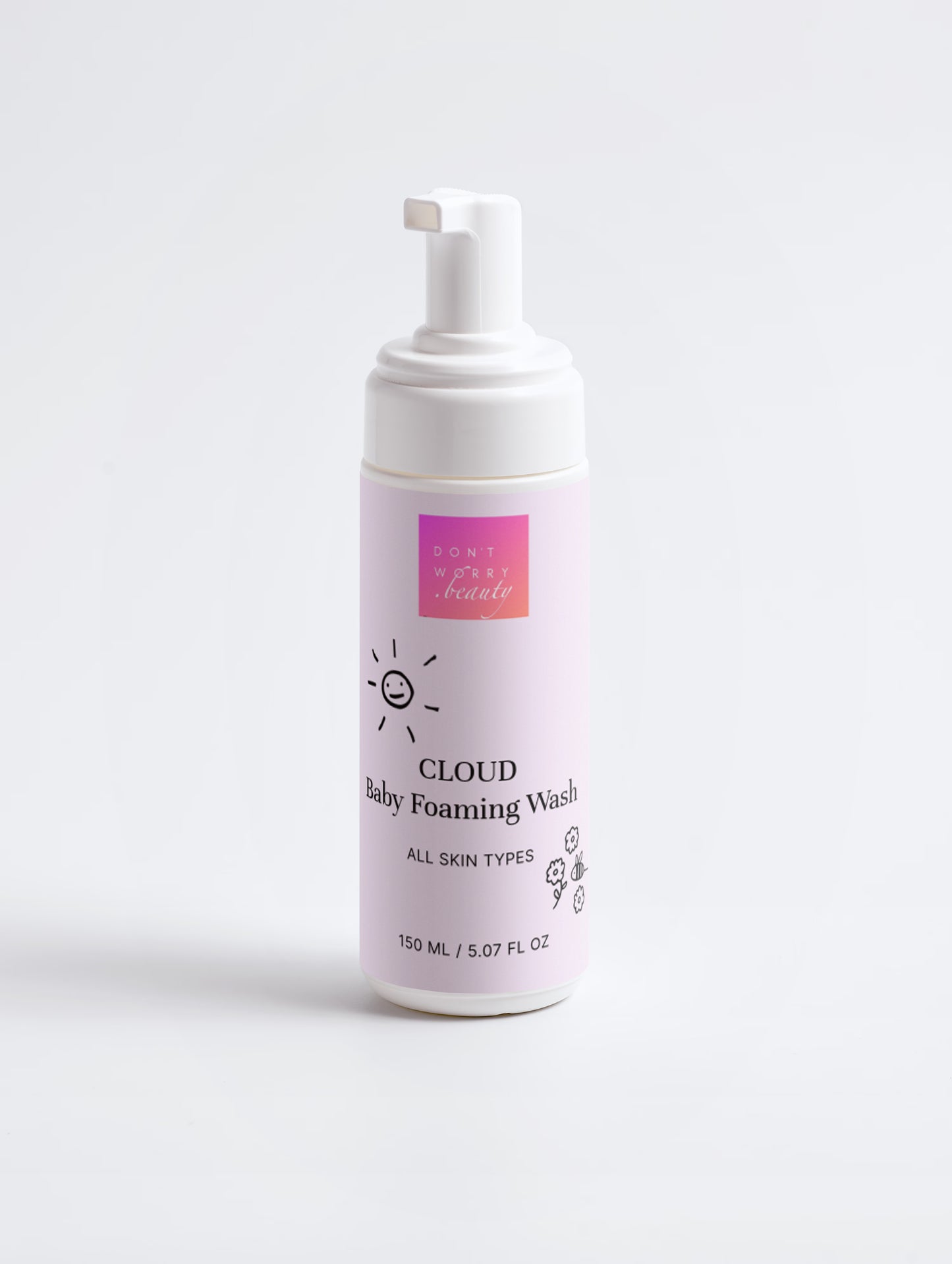 DWB kūdikių prausimosi putos CLOUD, 150ml