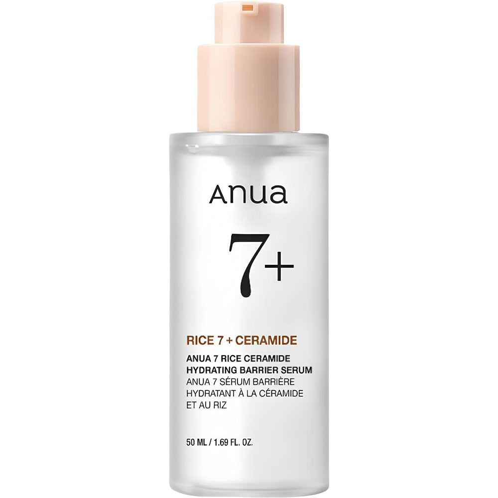Anua, Rice 7+, Ceramide, Hydrating, Serum, For Face, 50 ml