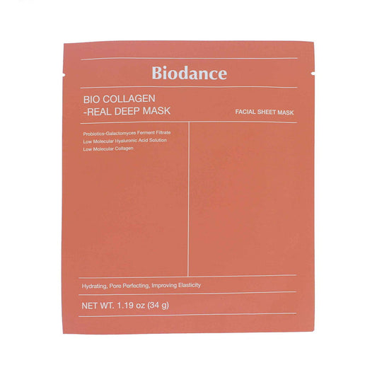 Biodance, Bio-Collagen, Collagen, Hydrating & Firming, Sheet Mask, For Face, 34 g