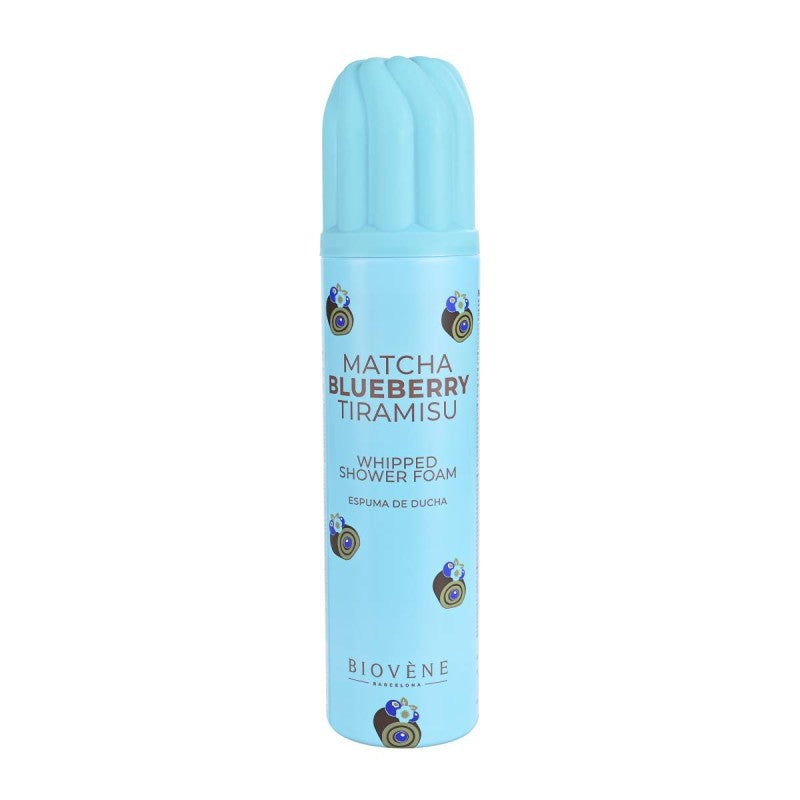 Biovene, Matcha Blueberry Tiramisu, Hydrating, Shower Mousse, 250 ml